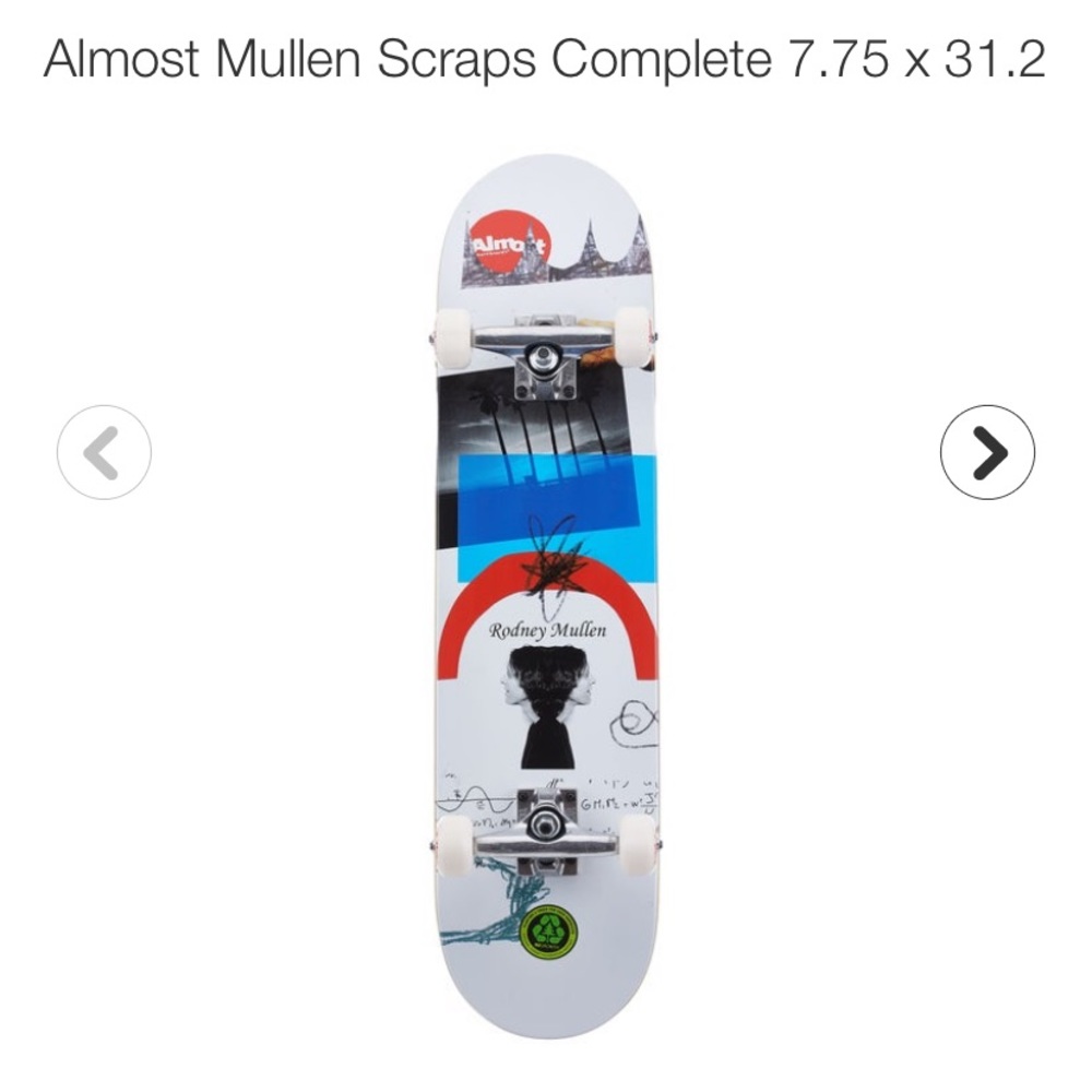 Complete skate board
